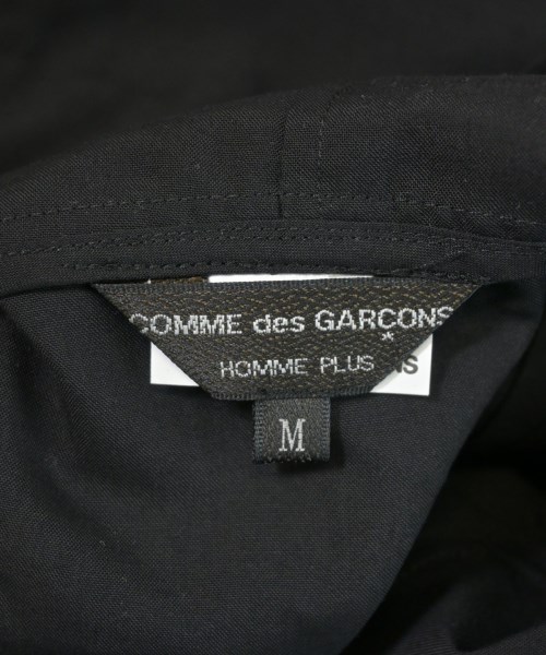 COMME des GARCONS HOMME PLUS（コムデギャルソンオムプリュス）カジュアルシャツ 黒 サイズ:M メンズ/2200696060021