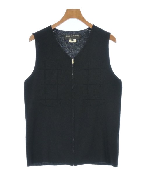 COMME des GARCONS HOMME PLUS(コムデギャルソンオムプリュス)ベスト 黒 サイズ:M/2200696870026