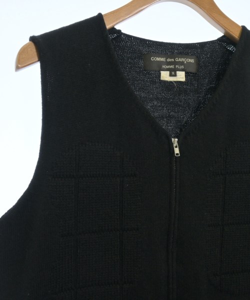 COMME des GARCONS HOMME PLUS（コムデギャルソンオムプリュス）ベスト 黒 サイズ:M メンズ/2200696870026