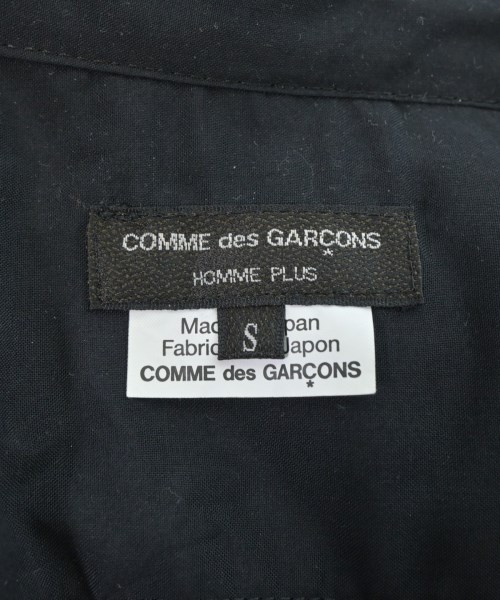 COMME des GARCONS HOMME PLUS（コムデギャルソンオムプリュス）カジュアルシャツ 黒 サイズ:S メンズ/2200696965067