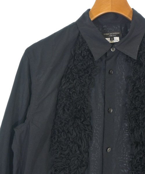 COMME des GARCONS HOMME PLUS（コムデギャルソンオムプリュス）カジュアルシャツ 黒 サイズ:S メンズ/2200696965067
