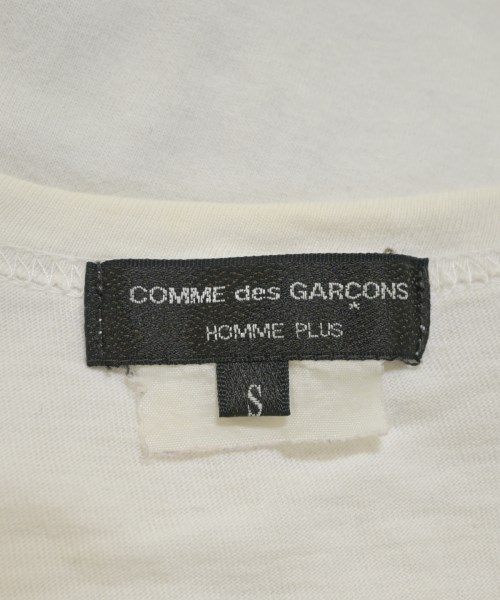 COMME des GARCONS HOMME PLUS（コムデギャルソンオムプリュス）Tシャツ・カットソー 白 サイズ:S メンズ/2200697164025