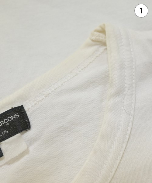 COMME des GARCONS HOMME PLUS（コムデギャルソンオムプリュス）Tシャツ・カットソー 白 サイズ:S メンズ/2200697164025