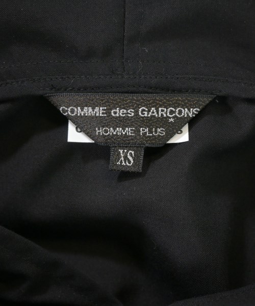 COMME des GARCONS HOMME PLUS（コムデギャルソンオムプリュス）カジュアルシャツ 黒 サイズ:XS メンズ/2200697201041