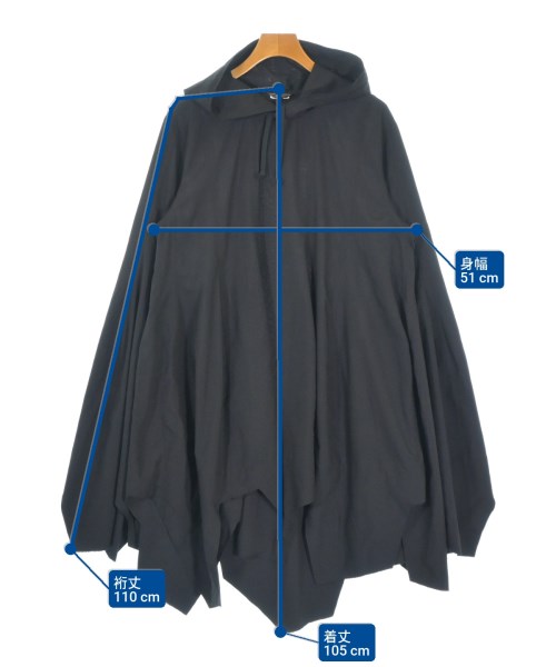 COMME des GARCONS HOMME PLUS（コムデギャルソンオムプリュス）カジュアルシャツ 黒 サイズ:XS メンズ/2200697201041