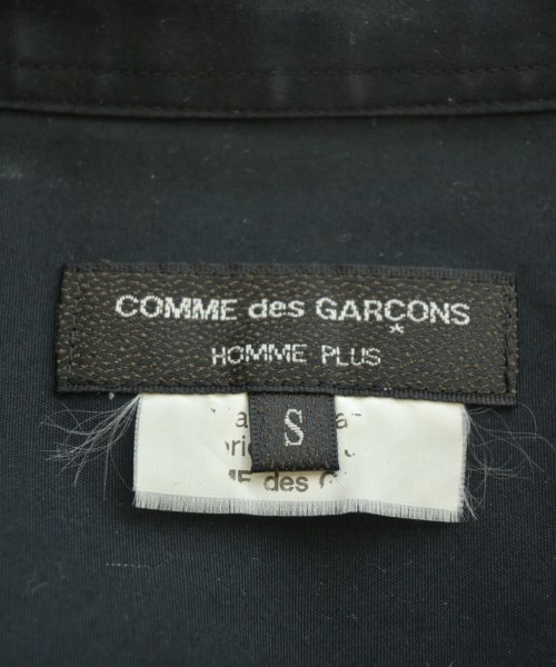 COMME des GARCONS HOMME PLUS（コムデギャルソンオムプリュス）カジュアルシャツ 黒 サイズ:S メンズ/2200697370013