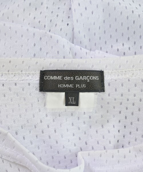 COMME des GARCONS HOMME PLUS（コムデギャルソンオムプリュス）Tシャツ・カットソー 白 サイズ:XL メンズ/2200697453020