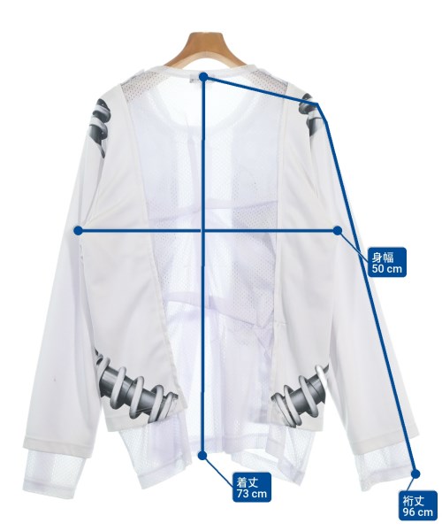COMME des GARCONS HOMME PLUS（コムデギャルソンオムプリュス）Tシャツ・カットソー 白 サイズ:XL メンズ/2200697453020
