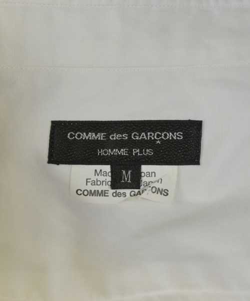 COMME des GARCONS HOMME PLUS（コムデギャルソンオムプリュス）カジュアルシャツ 白 サイズ:M メンズ/2200696990038