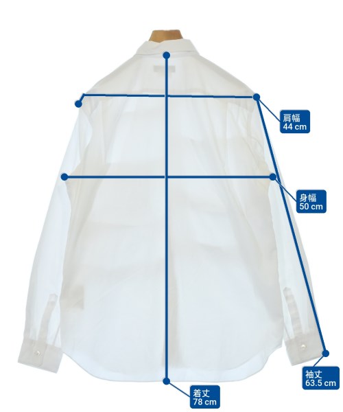 COMME des GARCONS HOMME PLUS（コムデギャルソンオムプリュス）カジュアルシャツ 白 サイズ:M メンズ/2200696990038