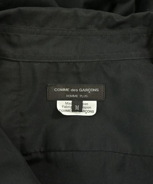 COMME des GARCONS HOMME PLUS（コムデギャルソンオムプリュス）カジュアルシャツ 黒 サイズ:M メンズ/2200698234024