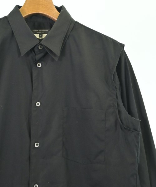 COMME des GARCONS HOMME PLUS（コムデギャルソンオムプリュス）カジュアルシャツ 黒 サイズ:M メンズ/2200698234024