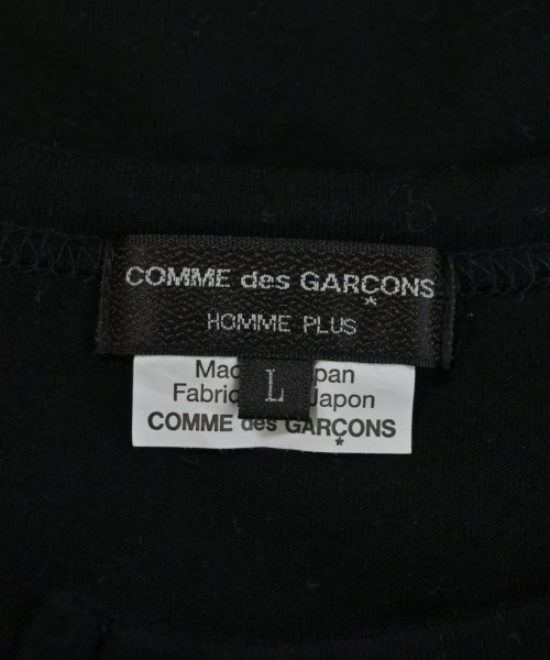 COMME des GARCONS HOMME PLUS（コムデギャルソンオムプリュス）Tシャツ・カットソー 黒 サイズ:L メンズ/2200698234031