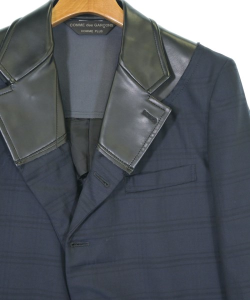 COMME des GARCONS HOMME PLUS（コムデギャルソンオムプリュス）テーラードジャケット 紺 サイズ:S メンズ/2200694620067