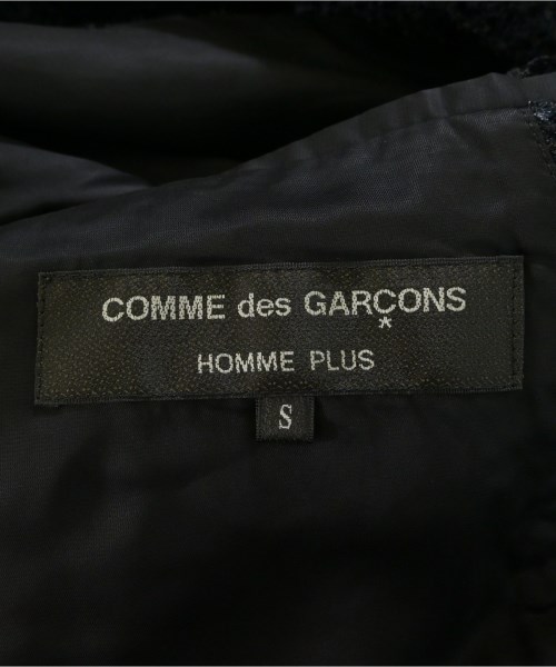 COMME des GARCONS HOMME PLUS（コムデギャルソンオムプリュス）カジュアルジャケット 黒 サイズ:S メンズ/2200699980043