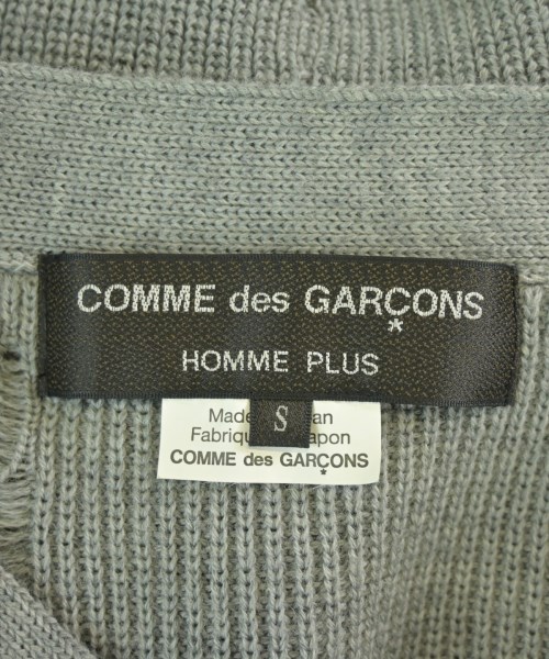COMME des GARCONS HOMME PLUS（コムデギャルソンオムプリュス）カーディガン グレー サイズ:S メンズ/2200699987066