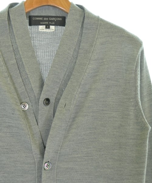 COMME des GARCONS HOMME PLUS（コムデギャルソンオムプリュス）カーディガン グレー サイズ:S メンズ/2200699987066