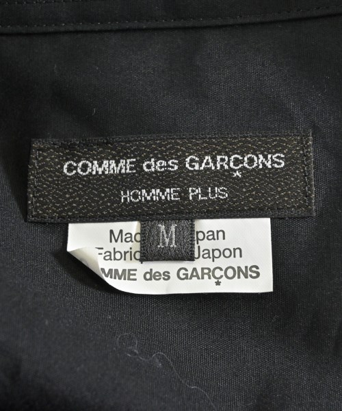 COMME des GARCONS HOMME PLUS（コムデギャルソンオムプリュス）カジュアルシャツ 黒 サイズ:M メンズ/2200699987080