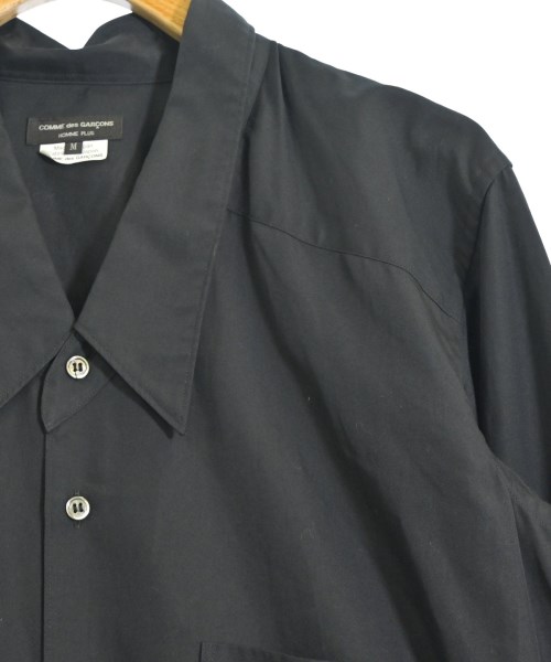 COMME des GARCONS HOMME PLUS（コムデギャルソンオムプリュス）カジュアルシャツ 黒 サイズ:M メンズ/2200699987080