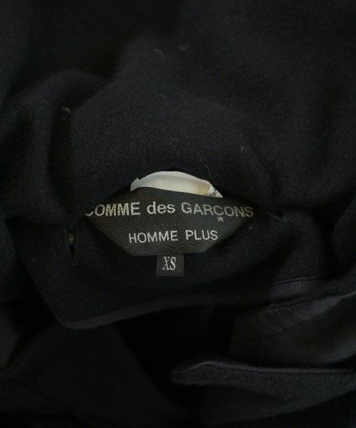 COMME des GARCONS HOMME PLUS（コムデギャルソンオムプリュス）ダッフルコート 黒 サイズ:XS メンズ/2200698973015