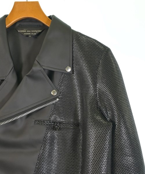 COMME des GARCONS HOMME PLUS（コムデギャルソンオムプリュス）ライダース 黒 サイズ:M メンズ/2200700895014