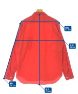 COMME des GARCONS HOMME PLUS（コムデギャルソンオムプリュス）カジュアルシャツ 赤 サイズ:M メンズ/2200701341022
