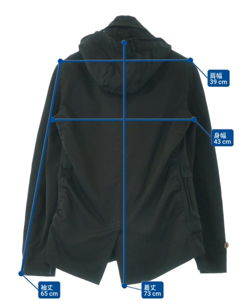 COMME des GARCONS HOMME PLUS（コムデギャルソンオムプリュス）ブルゾン 黒 サイズ:XS メンズ/2200701383039