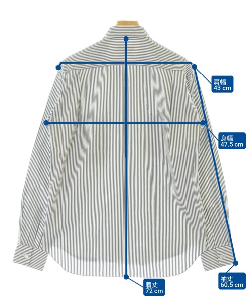 COMME des GARCONS HOMME PLUS（コムデギャルソンオムプリュス）カジュアルシャツ グレー サイズ:XS メンズ/2200701383091
