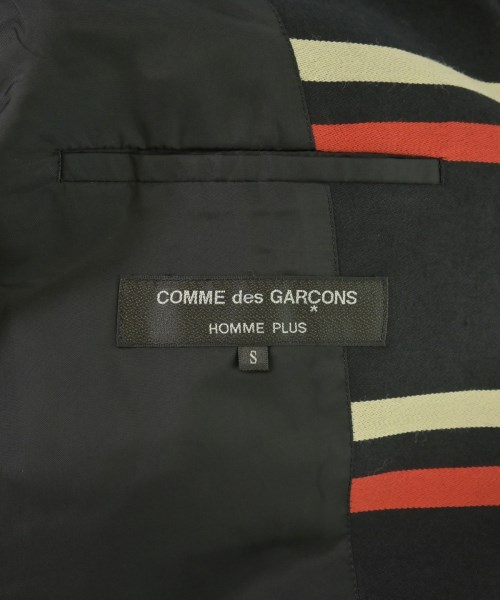COMME des GARCONS HOMME PLUS（コムデギャルソンオムプリュス）カジュアルジャケット 黒 サイズ:S メンズ/2200701405014