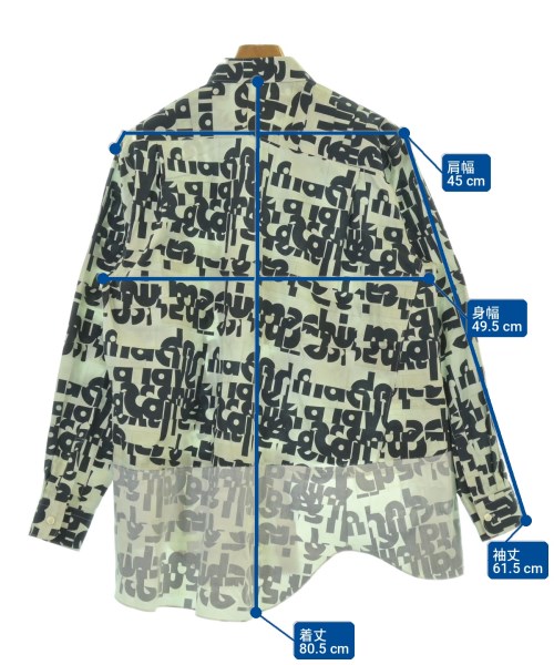 COMME des GARCONS HOMME PLUS（コムデギャルソンオムプリュス）カジュアルシャツ 緑 サイズ:S メンズ/2200699585033
