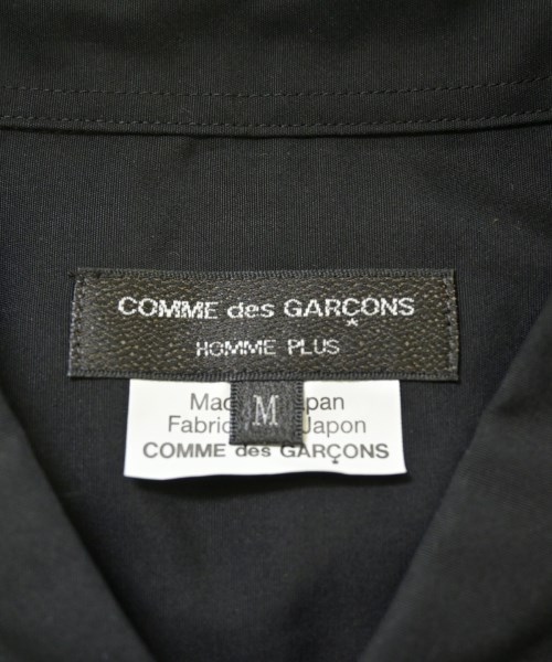 COMME des GARCONS HOMME PLUS（コムデギャルソンオムプリュス）カジュアルシャツ 黒 サイズ:M メンズ/2200700658299