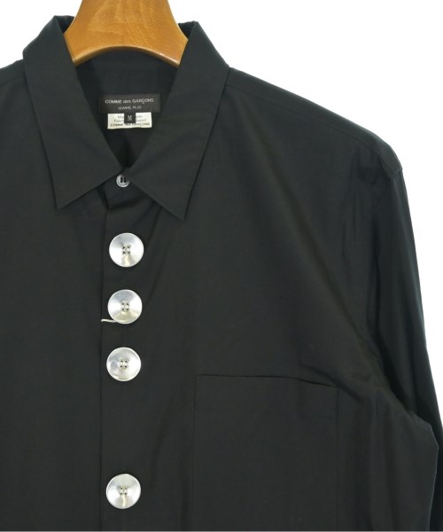 COMME des GARCONS HOMME PLUS（コムデギャルソンオムプリュス）カジュアルシャツ 黒 サイズ:M メンズ/2200700658299