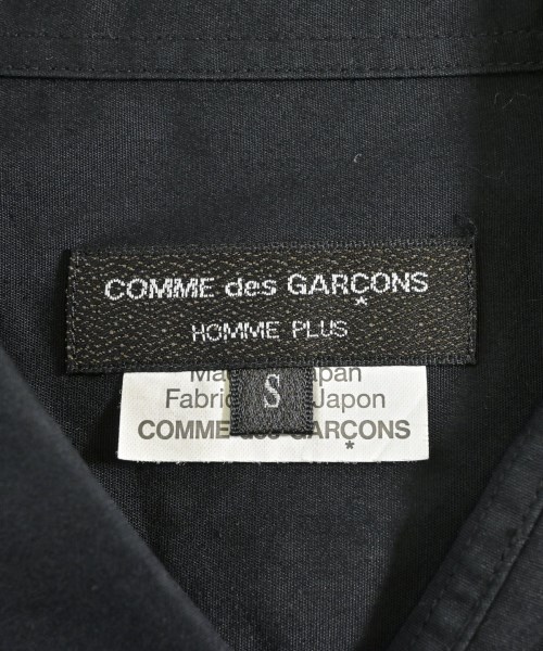 COMME des GARCONS HOMME PLUS（コムデギャルソンオムプリュス）カジュアルシャツ 黒 サイズ:S メンズ/2200701819187