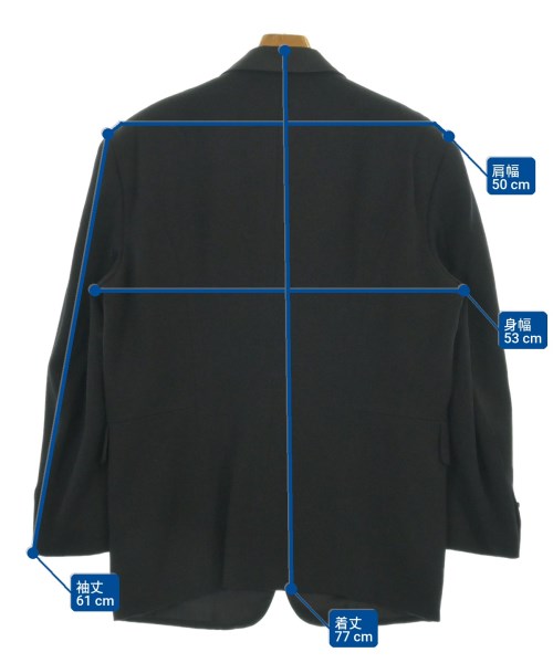 COMME des GARCONS HOMME PLUS（コムデギャルソンオムプリュス）ビジネス 黒 サイズ:S/M/M メンズ/2200702010033