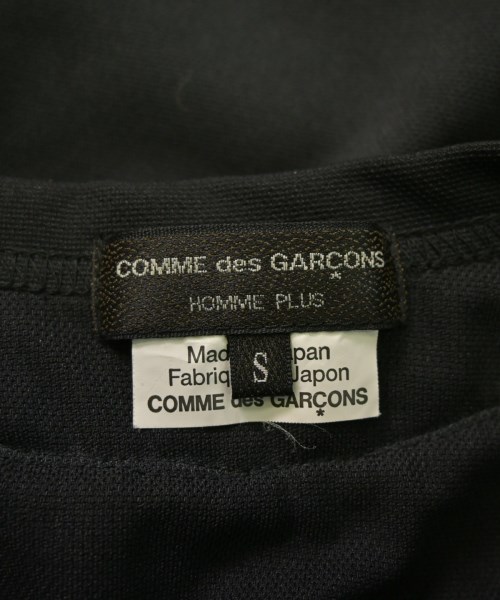 COMME des GARCONS HOMME PLUS（コムデギャルソンオムプリュス）Tシャツ・カットソー 黒 サイズ:S メンズ/2200650842137