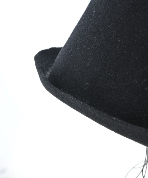 COMME des GARCONS HOMME PLUS（コムデギャルソンオムプリュス）ハット 黒 サイズ:- メンズ/2200655337034