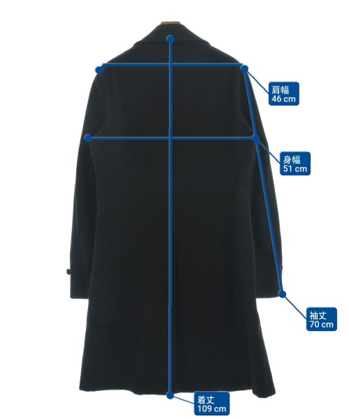 COMME des GARCONS HOMME PLUS（コムデギャルソンオムプリュス）コート 黒 サイズ:L メンズ/2200648223061