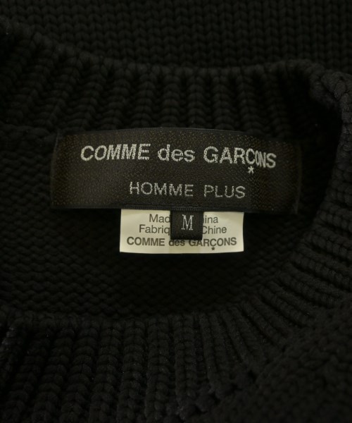 COMME des GARCONS HOMME PLUS（コムデギャルソンオムプリュス）ニット・セーター 黒 サイズ:M メンズ/2200655764014