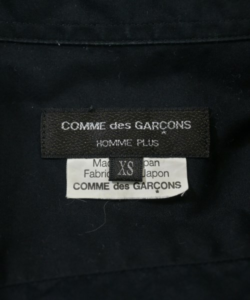 COMME des GARCONS HOMME PLUS（コムデギャルソンオムプリュス）カジュアルシャツ 黒 サイズ:XS メンズ/2200655963073