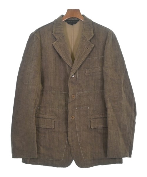 COMME des GARCONS HOMME PLUS（コムデギャルソンオムプリュス）カジュアルジャケット 茶 サイズ:L メンズ/2200656213016