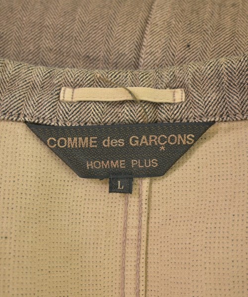 COMME des GARCONS HOMME PLUS（コムデギャルソンオムプリュス）カジュアルジャケット 茶 サイズ:L メンズ/2200656213016