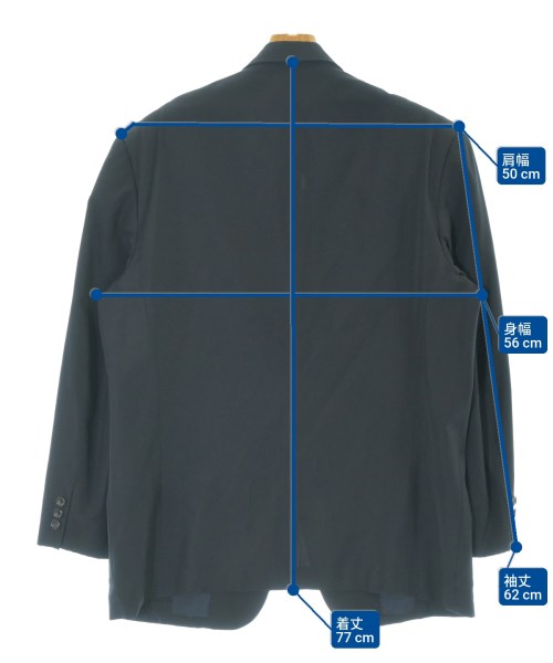 COMME des GARCONS HOMME PLUS（コムデギャルソンオムプリュス）テーラードジャケット 紺 サイズ:M メンズ/2200656316076