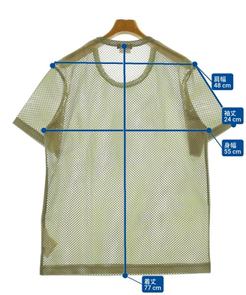 COMME des GARCONS HOMME PLUS（コムデギャルソンオムプリュス）Tシャツ・カットソー カーキ サイズ:M メンズ/2200656376025