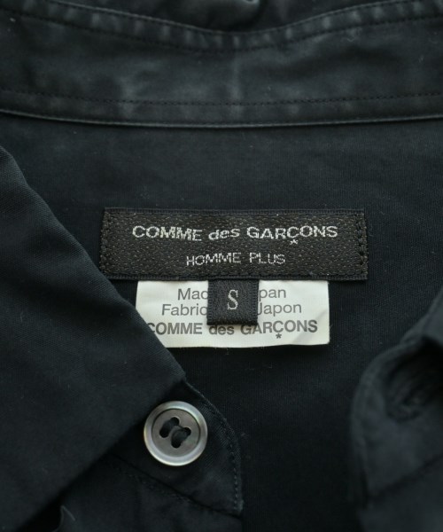COMME des GARCONS HOMME PLUS（コムデギャルソンオムプリュス）カジュアルシャツ 黒 サイズ:S メンズ/2200656623013