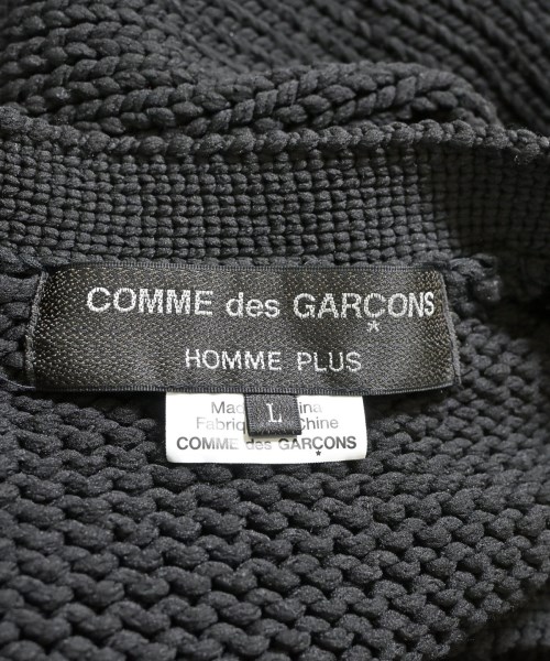 COMME des GARCONS HOMME PLUS（コムデギャルソンオムプリュス）カーディガン 黒 サイズ:L メンズ/2200656785025