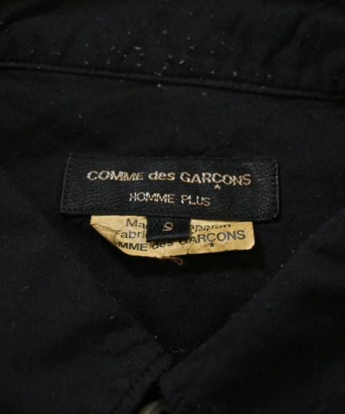 COMME des GARCONS HOMME PLUS（コムデギャルソンオムプリュス）カジュアルシャツ 黒 サイズ:S メンズ/2200656800025