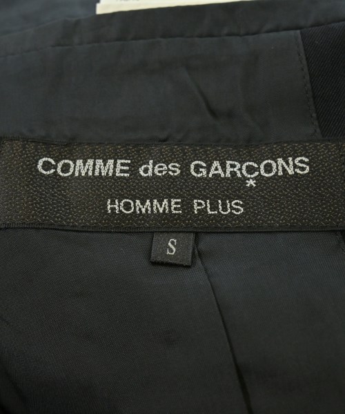 COMME des GARCONS HOMME PLUS（コムデギャルソンオムプリュス）カジュアルジャケット 黒 サイズ:S メンズ/2200656896028
