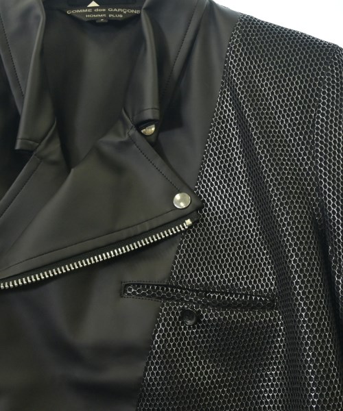 COMME des GARCONS HOMME PLUS（コムデギャルソンオムプリュス）ライダース 黒 サイズ:S メンズ/2200656896059