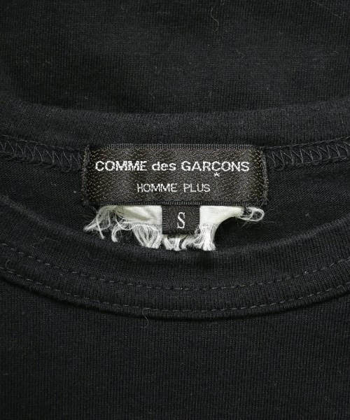 COMME des GARCONS HOMME PLUS（コムデギャルソンオムプリュス）Tシャツ・カットソー 黒 サイズ:S メンズ/2200657147075