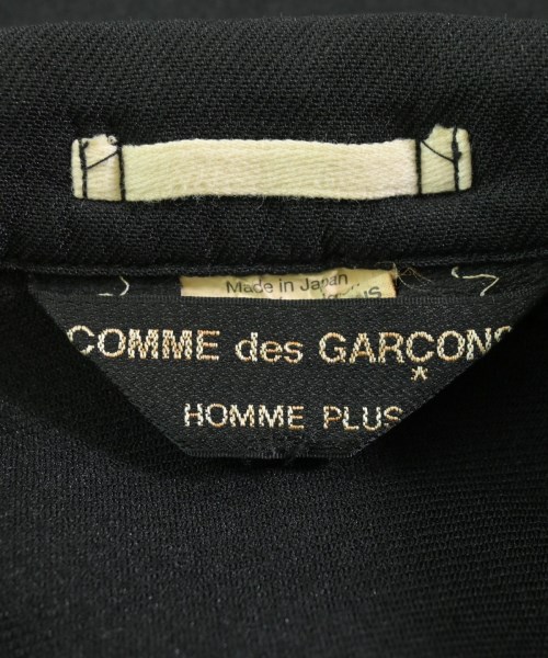 COMME des GARCONS HOMME PLUS（コムデギャルソンオムプリュス）ジャケット 黒 サイズ:XS メンズ/2200646512020